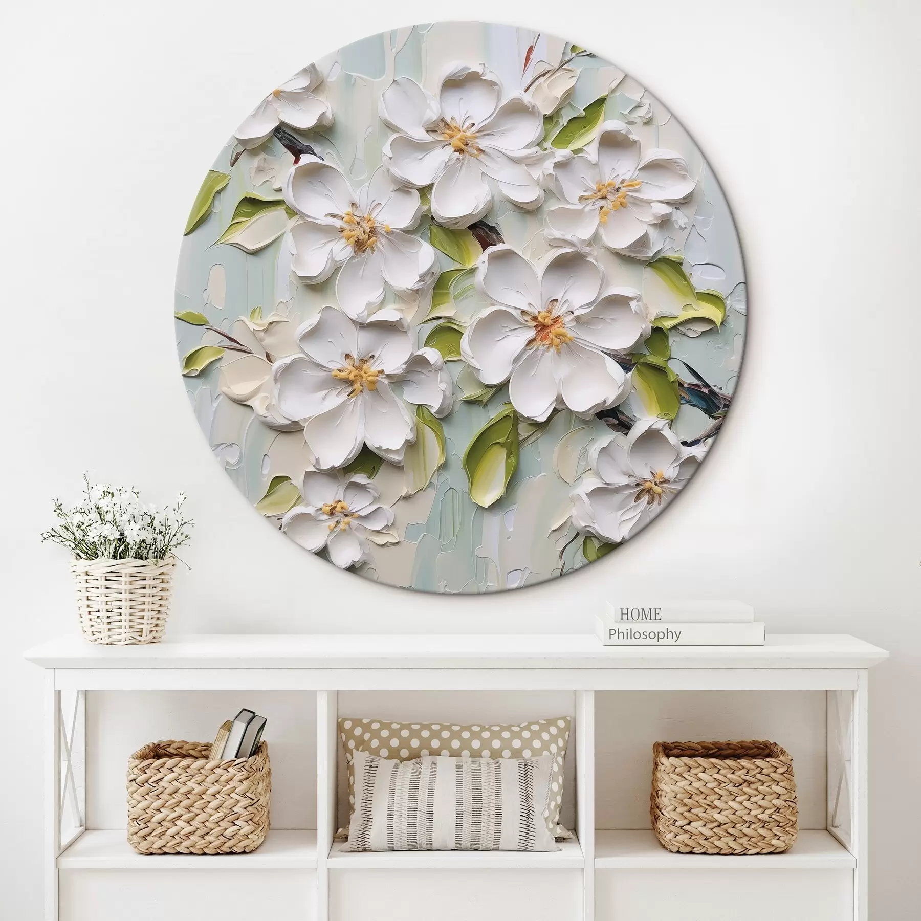  Schilderijen Bloemen imitatieschilderij r46754