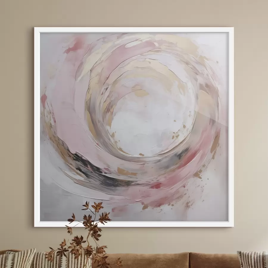Fotobehang Wervelwind, imitatie schilderij f46744