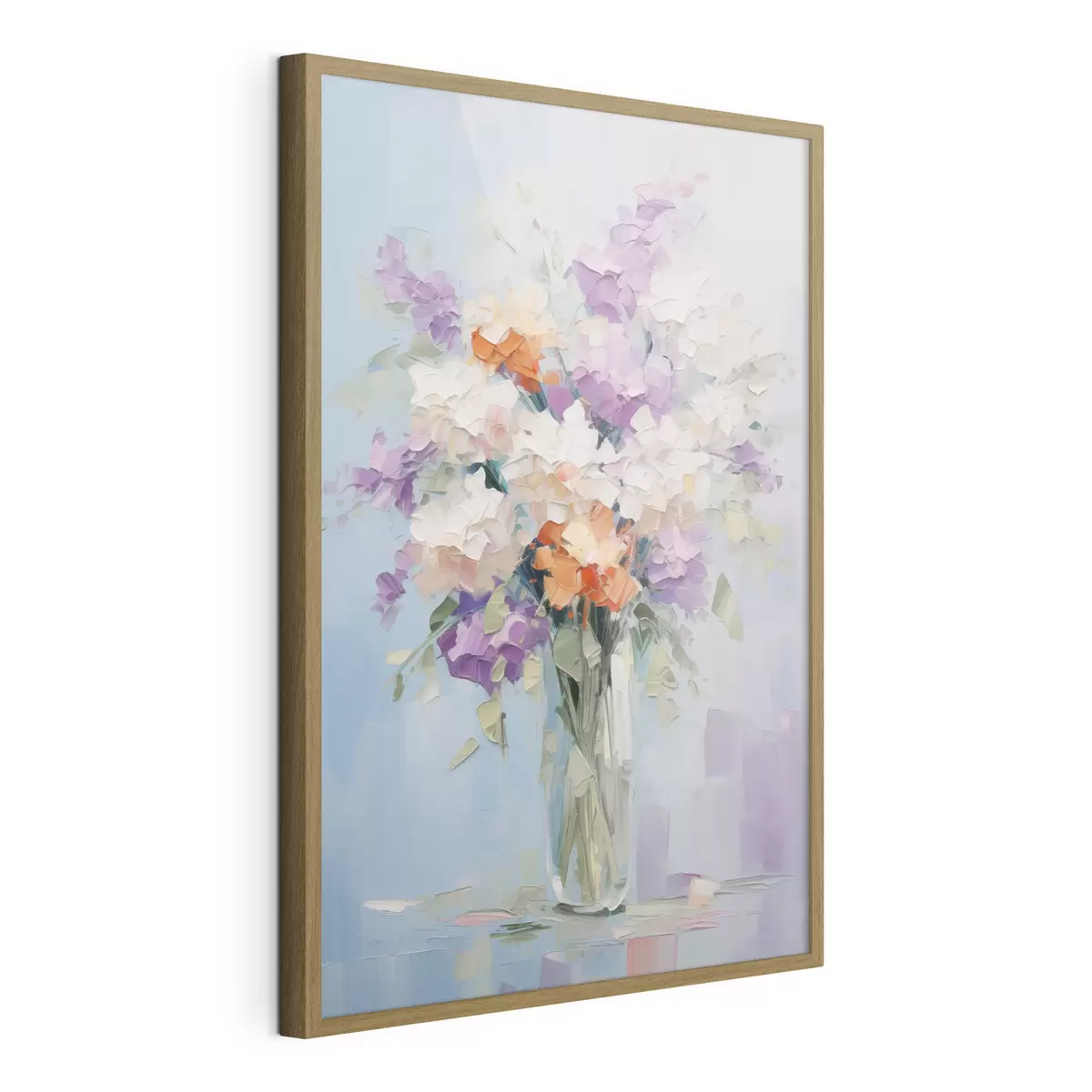 Poster Boeket in een vaas, imitatie van een schilderij f46750