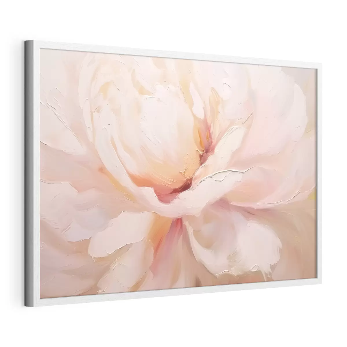 Poster Close-up van een roze bloem f46723