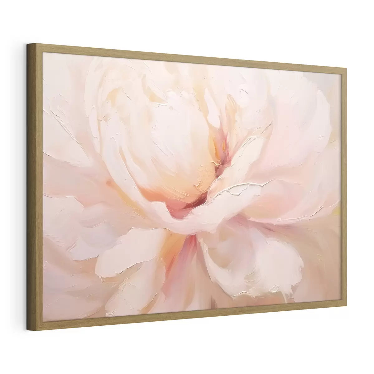 Poster Close-up van een roze bloem f46723