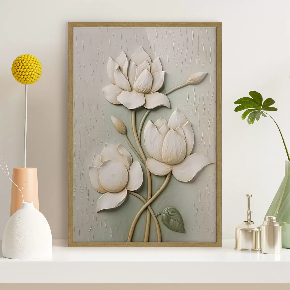 Poster Lotusbloemen f46732