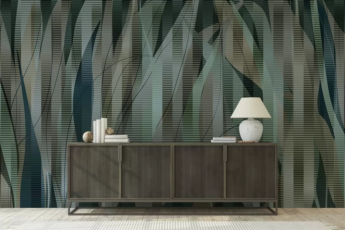 Fotobehang Verweven elementen w04945v2