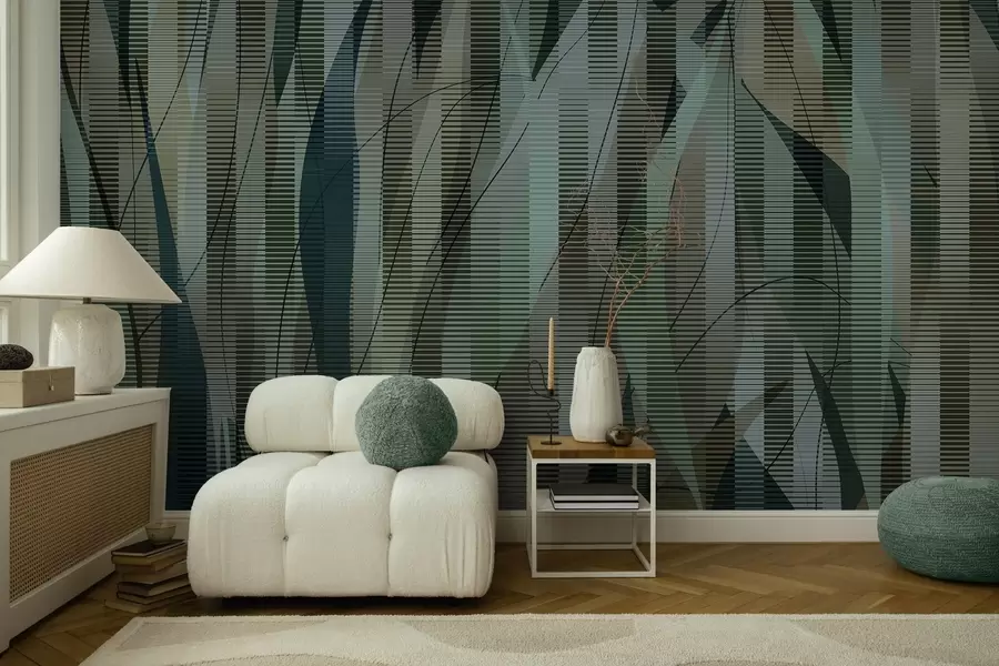 Fotobehang Verweven elementen w04945v2