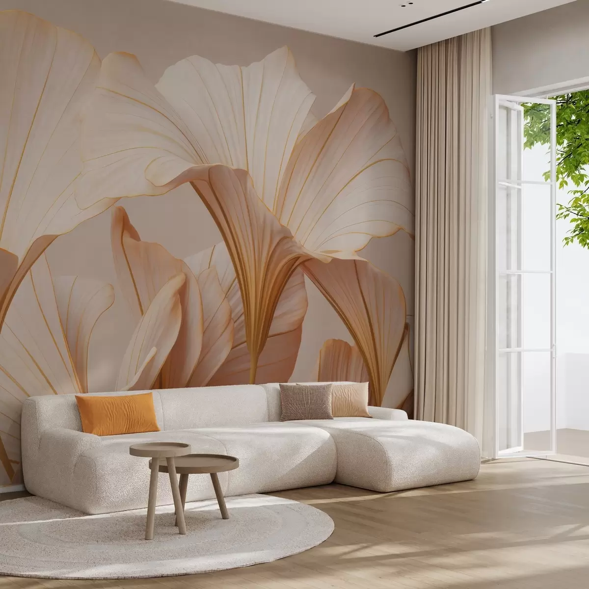 Fotobehang Grote knoppen w04947