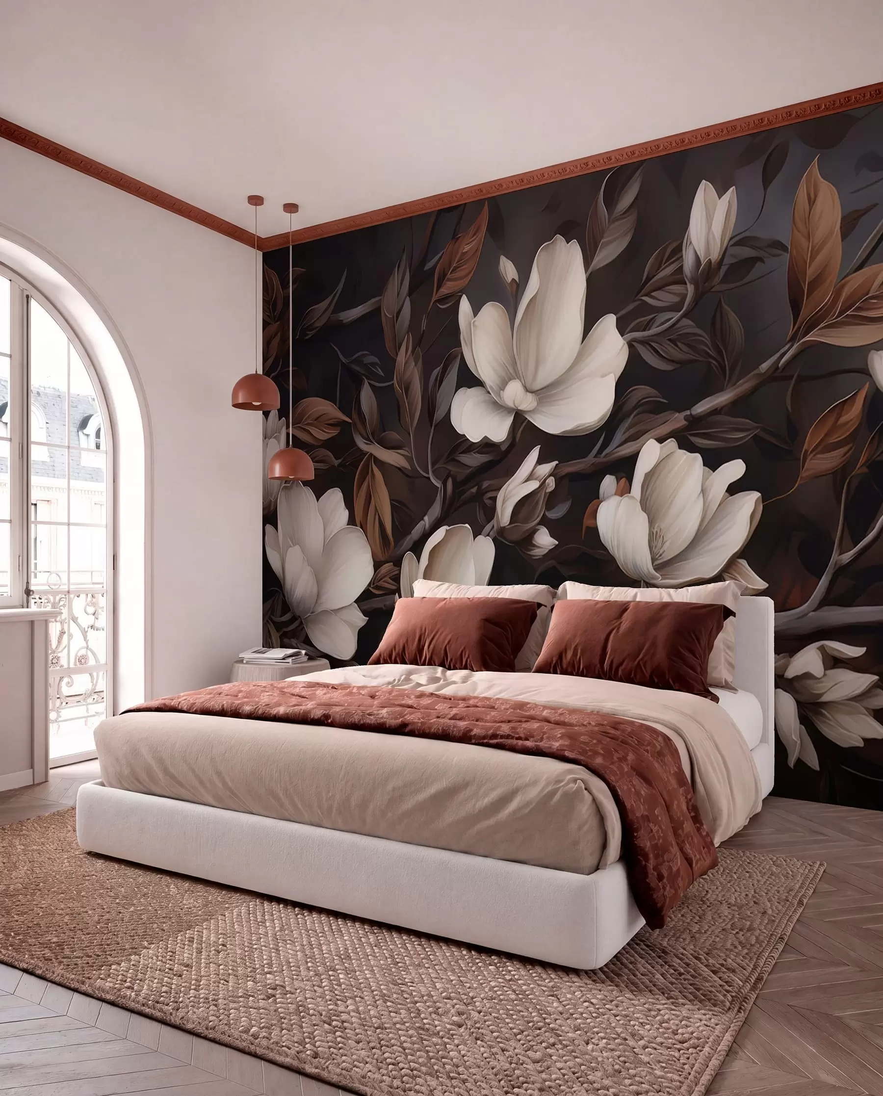 Fotobehang Elegante boomtak w04950