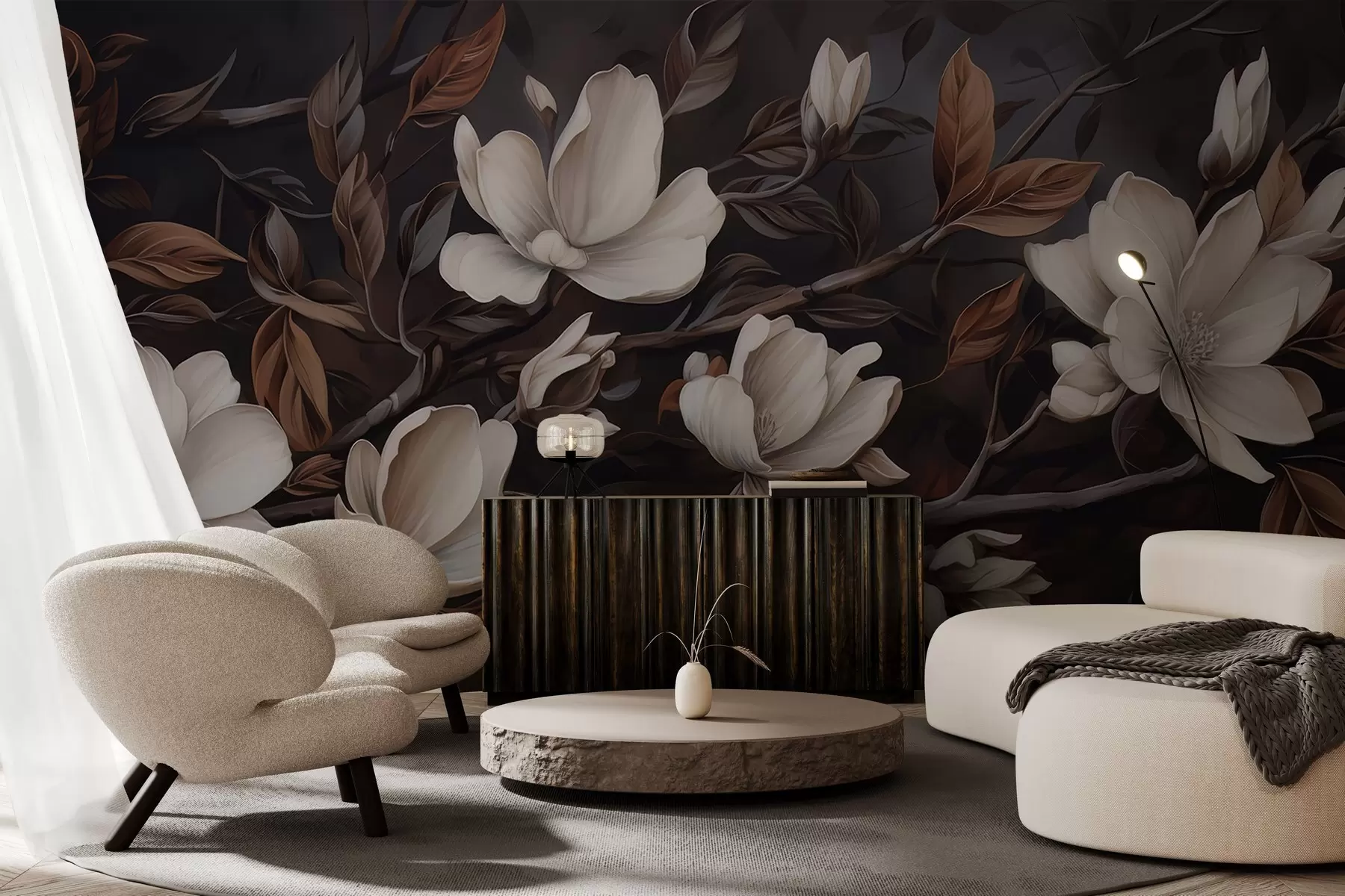 Fotobehang Elegante boomtak w04950