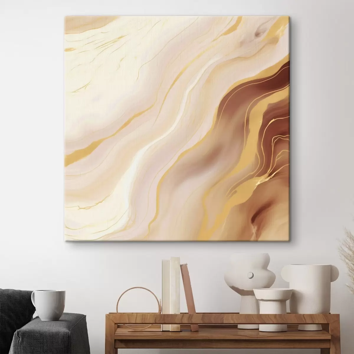  Schilderijen Compositie met natuurlijke kleurovergangen s46661