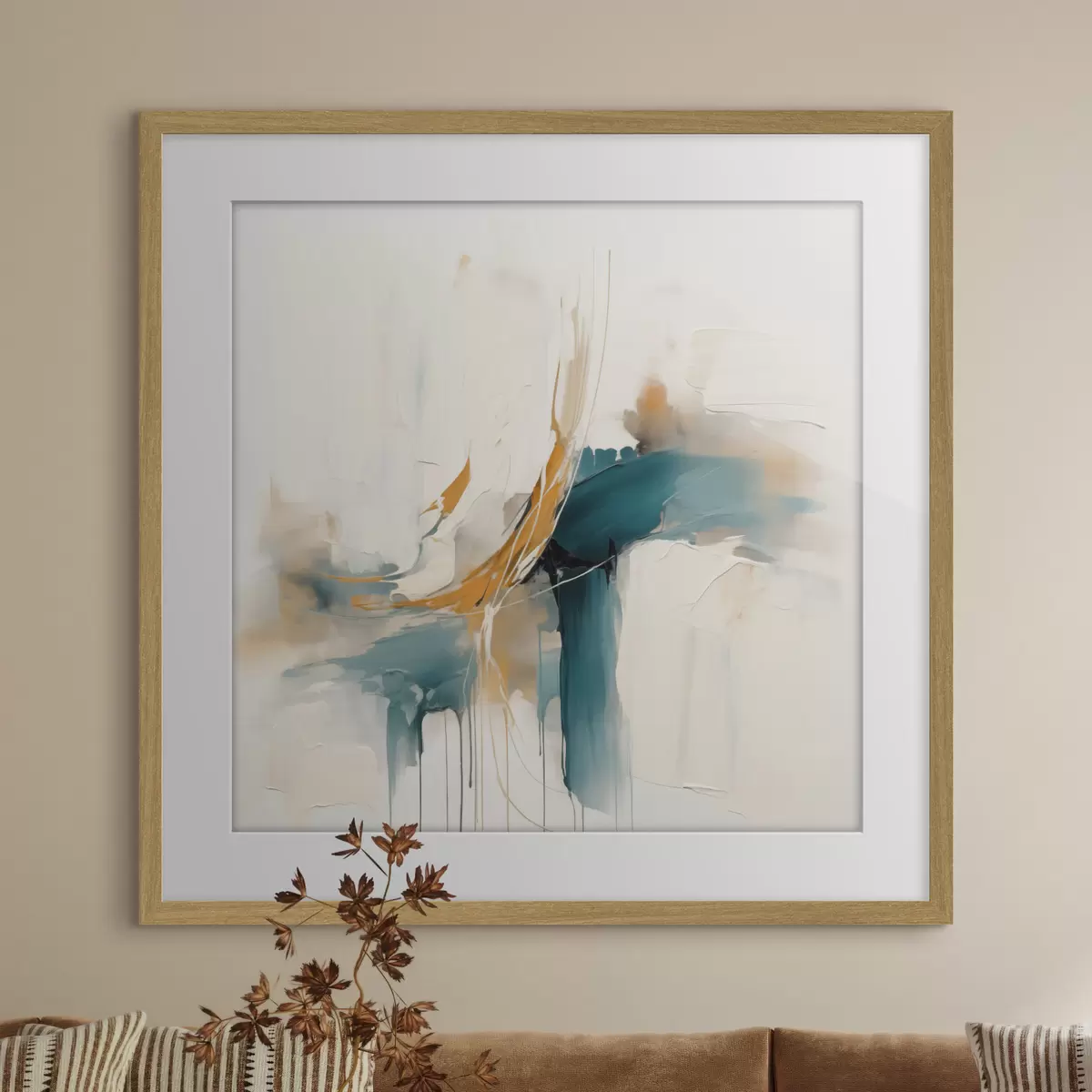 Poster Dynamische abstractie met gestructureerde elementen f46657