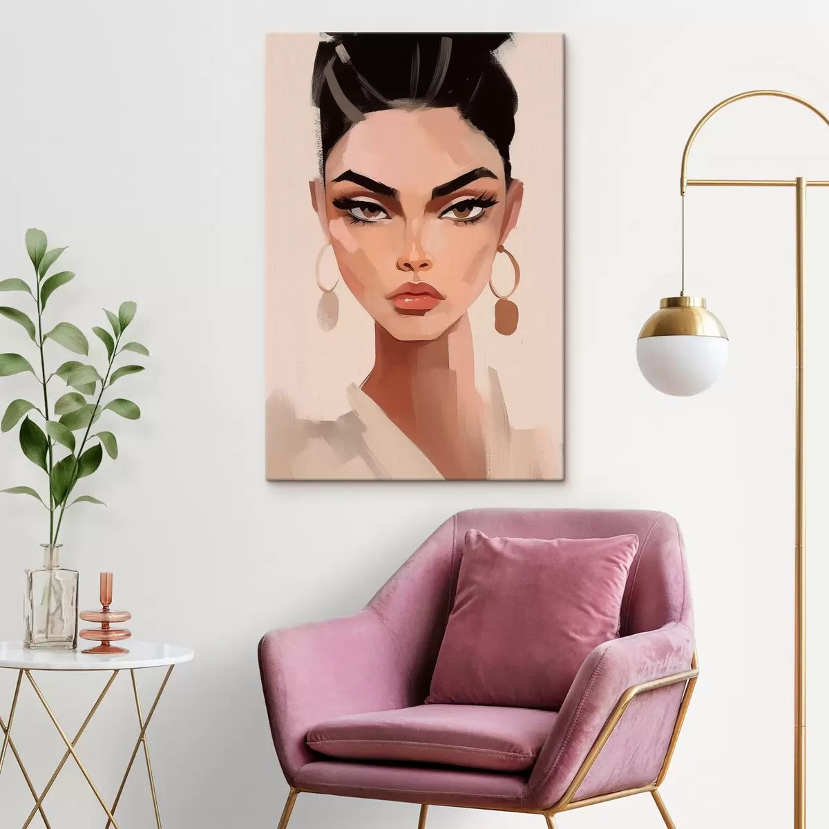  Schilderijen Portret van een meisje s46805