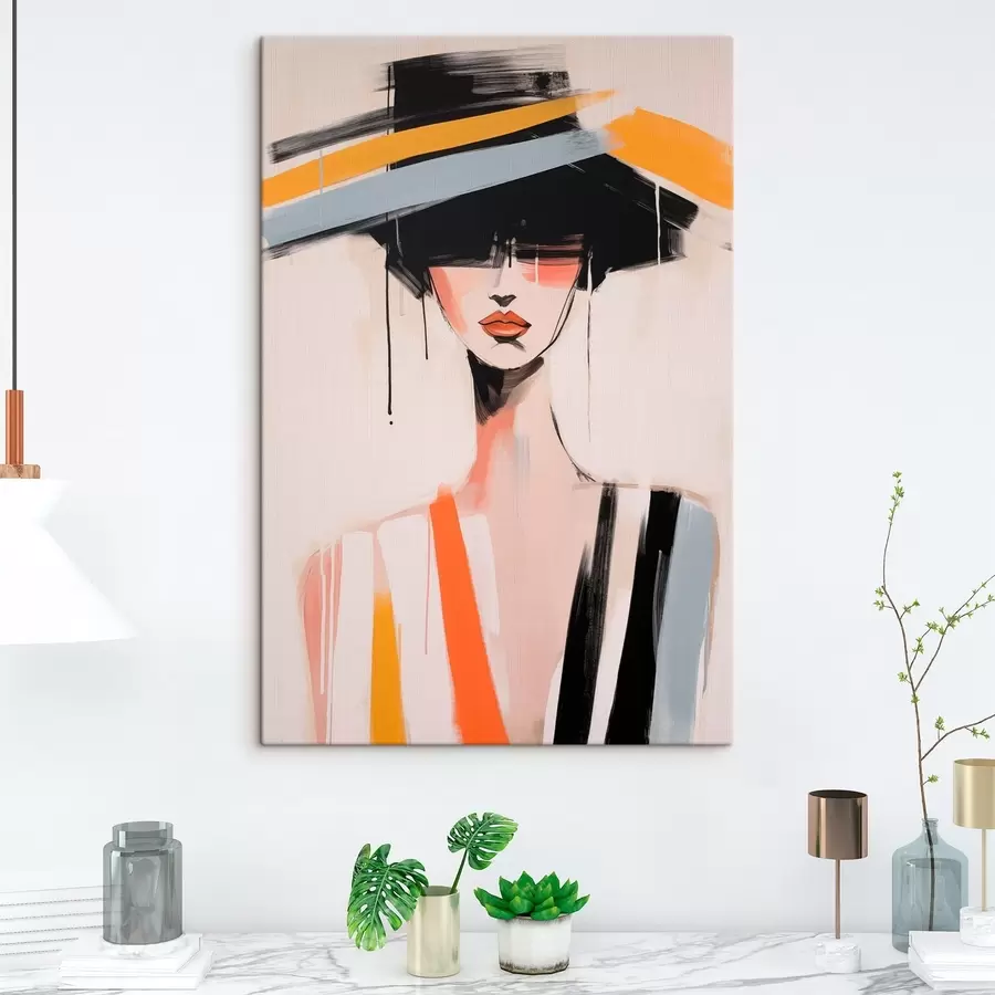  Schilderijen Kubistisch portret s46809