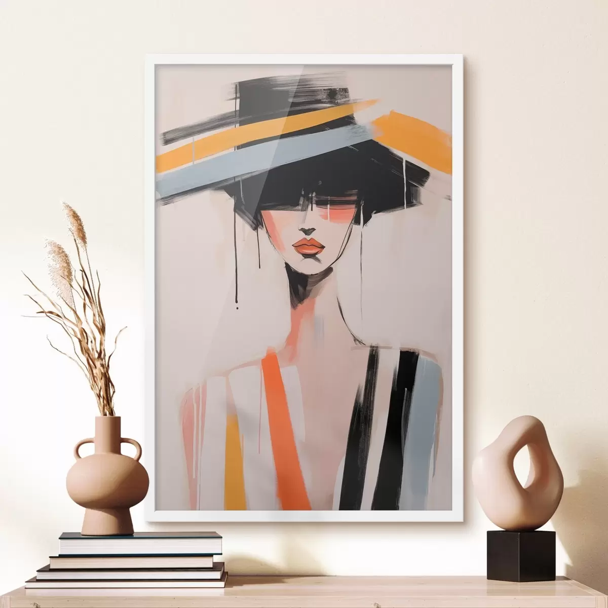 Poster Kubistisch portret f46809