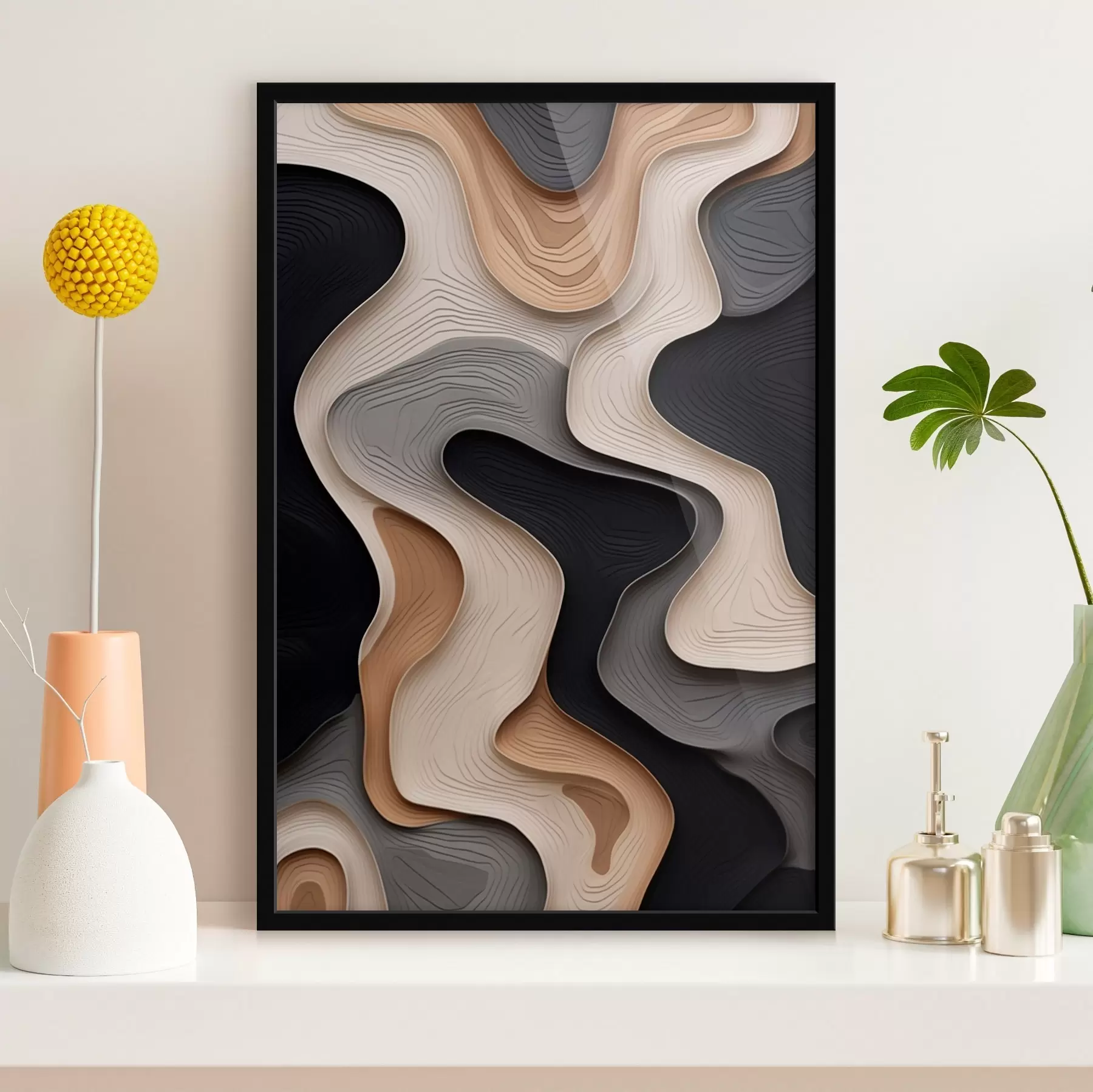 Fotobehang Abstractie f46816