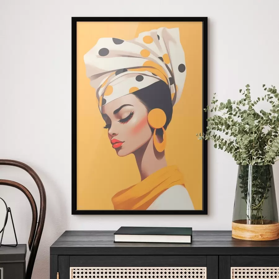 Fotobehang Portret van een meisje f46820