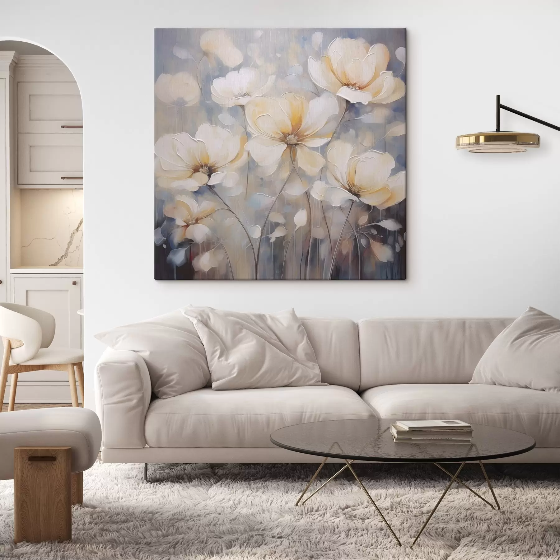  Schilderijen Boeket met primitieve bloemen s46832