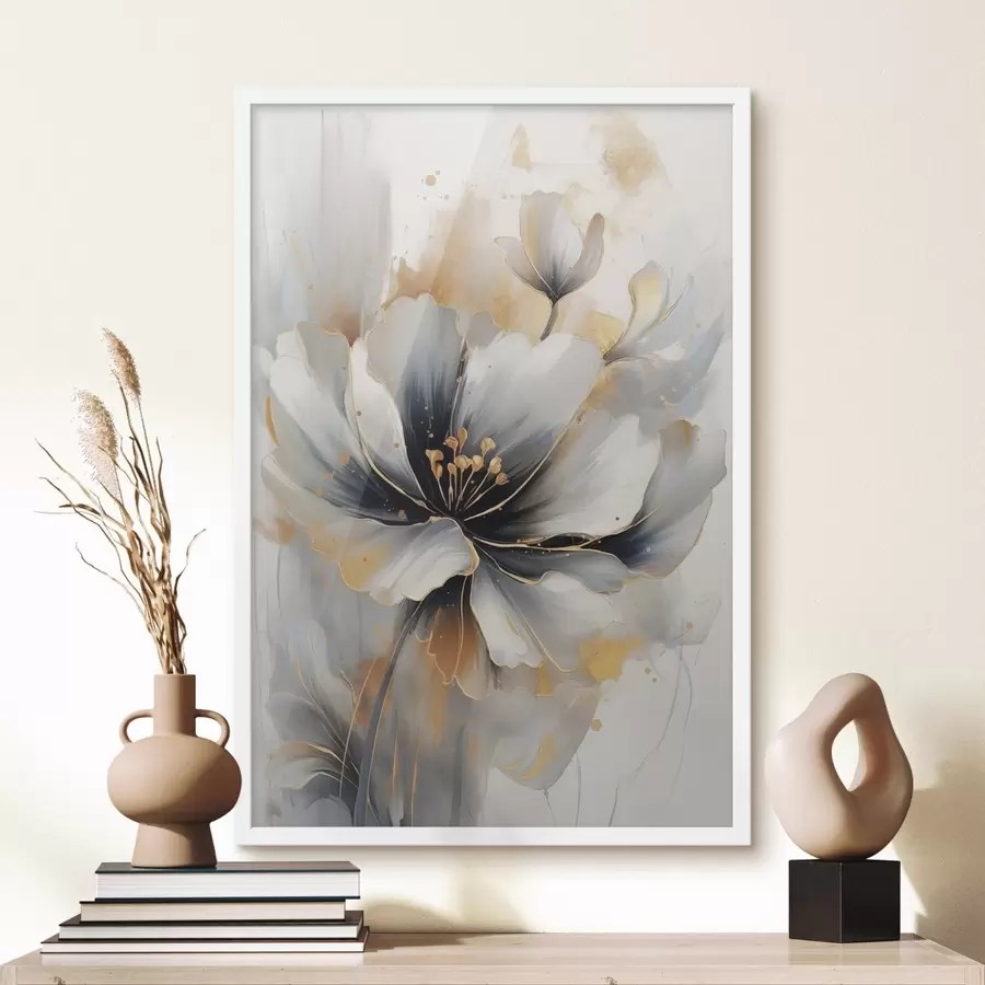 Fotobehang Abstracte bloem f46821