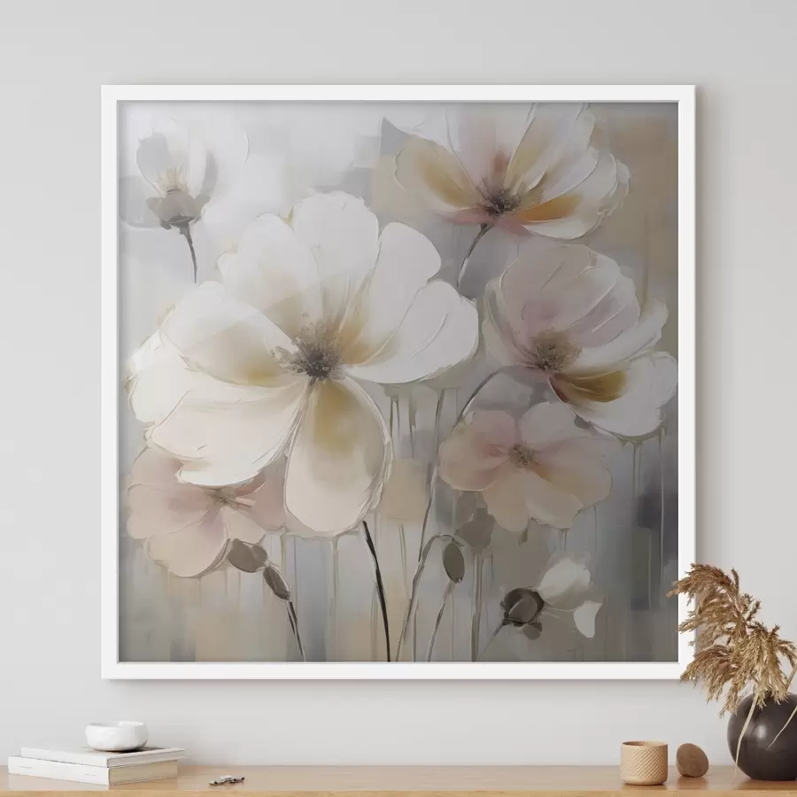 Fotobehang Primitieve bloemen f46831