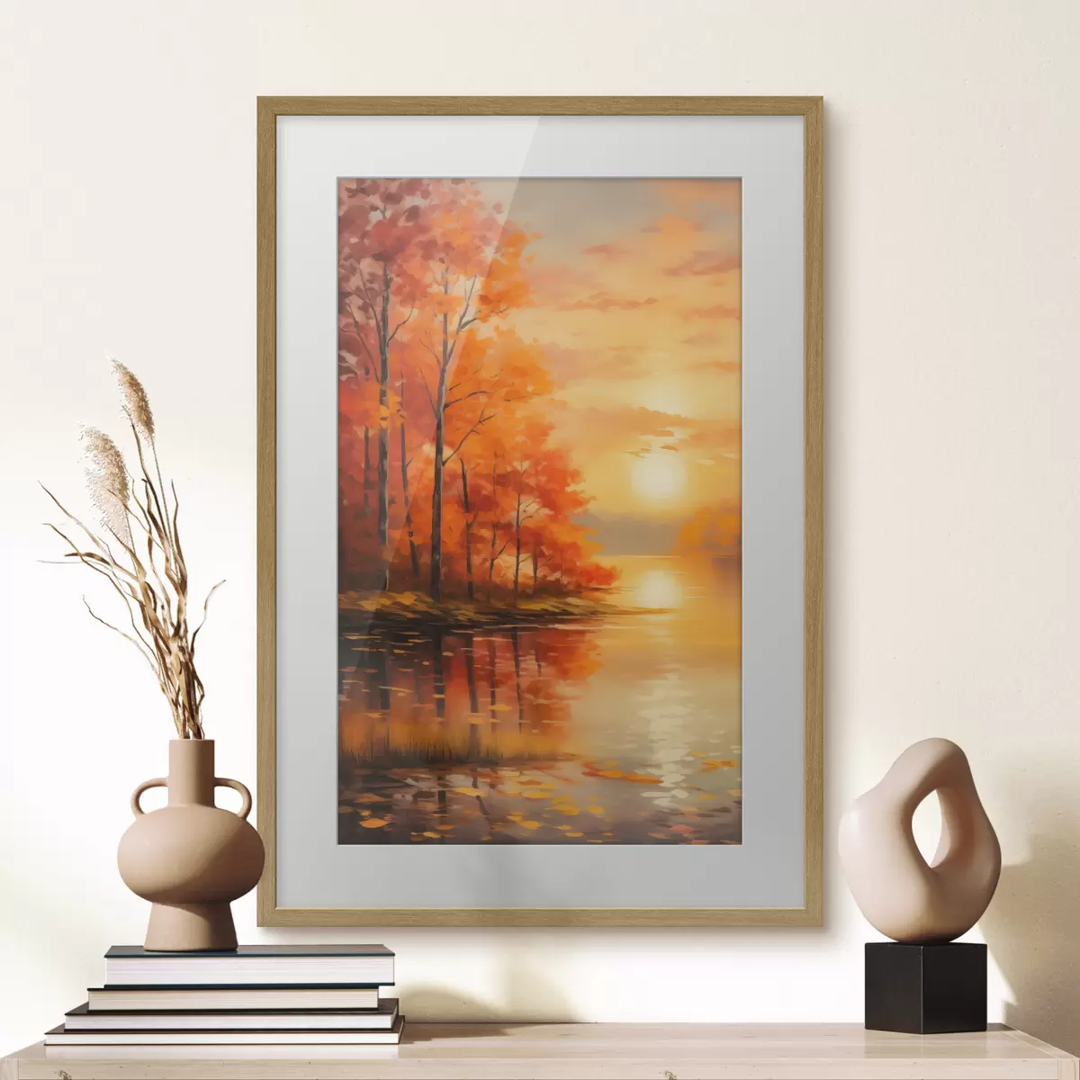 Poster Herfstbos f46771