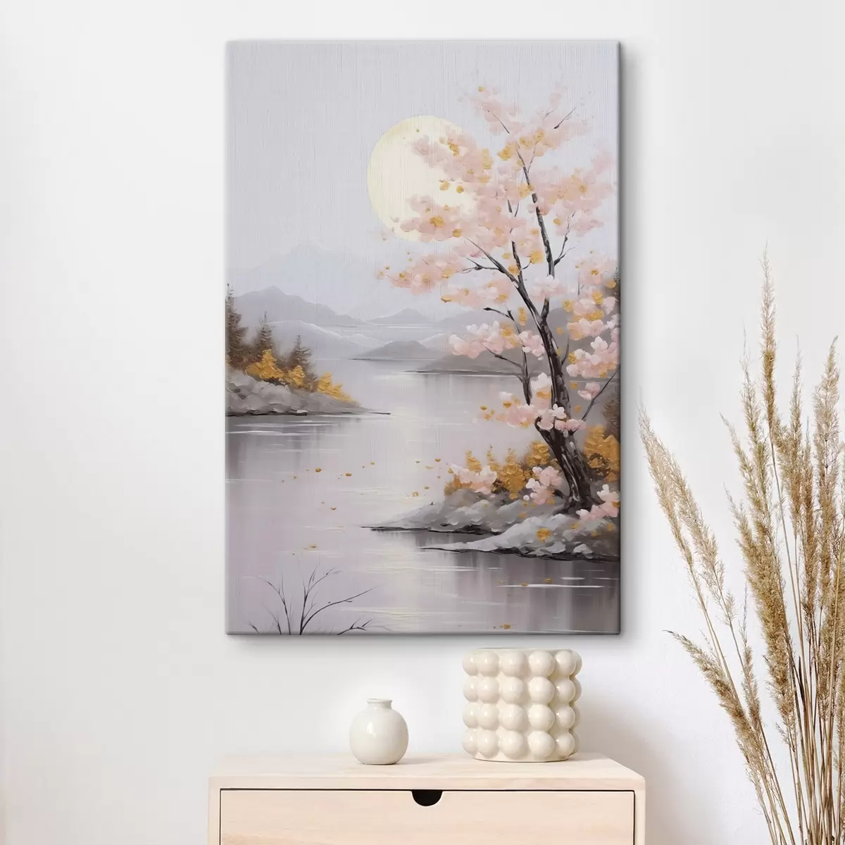  Schilderijen Abstracte landschapsimitatie van schilderkunst s46840