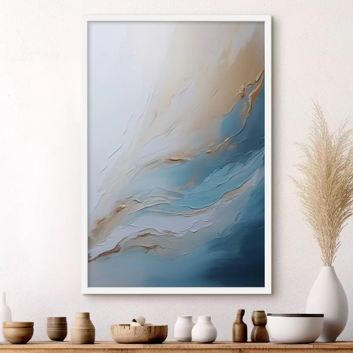 Poster Moderne abstractie f46835