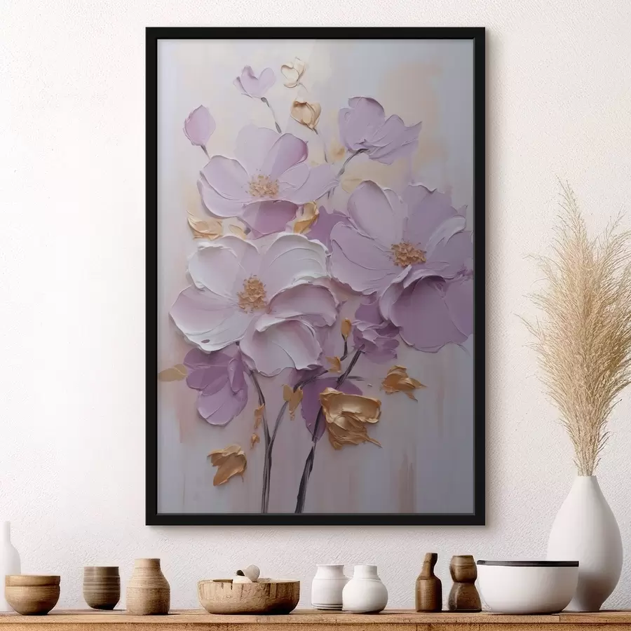 Fotobehang Abstracte bloemen f46838