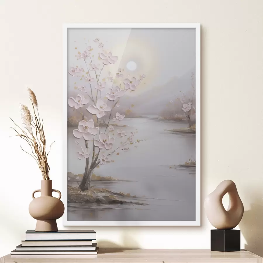 Fotobehang Abstract landschap f46839