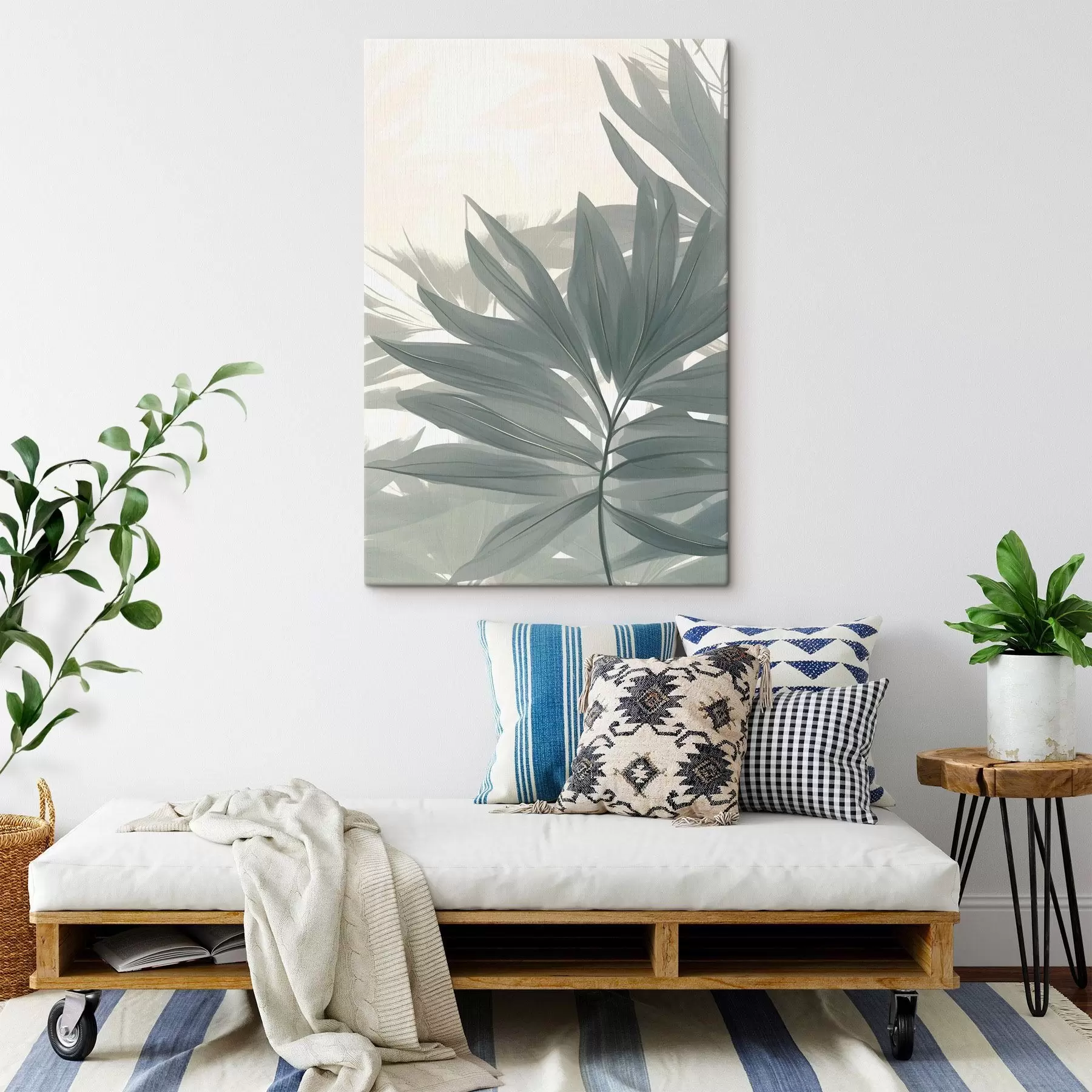  Schilderijen Tropische bladeren s46874