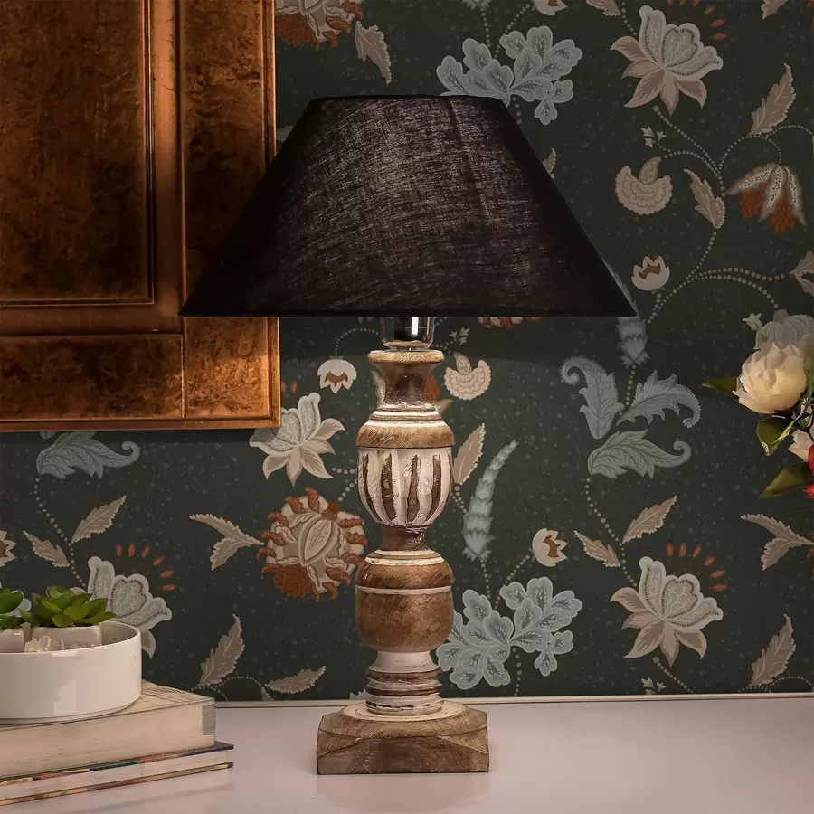 Fotobehang Donkergroene achtergrond met decoratieve bloemen en bladeren a01086