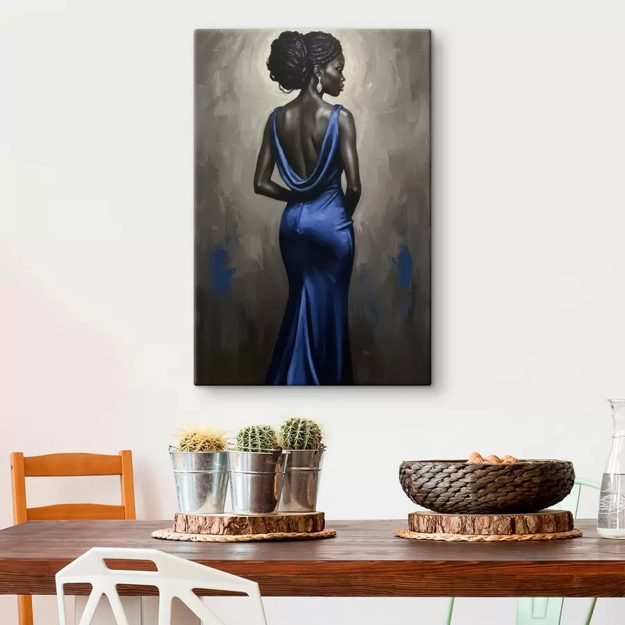  Schilderijen Meisje in een jurk s46856