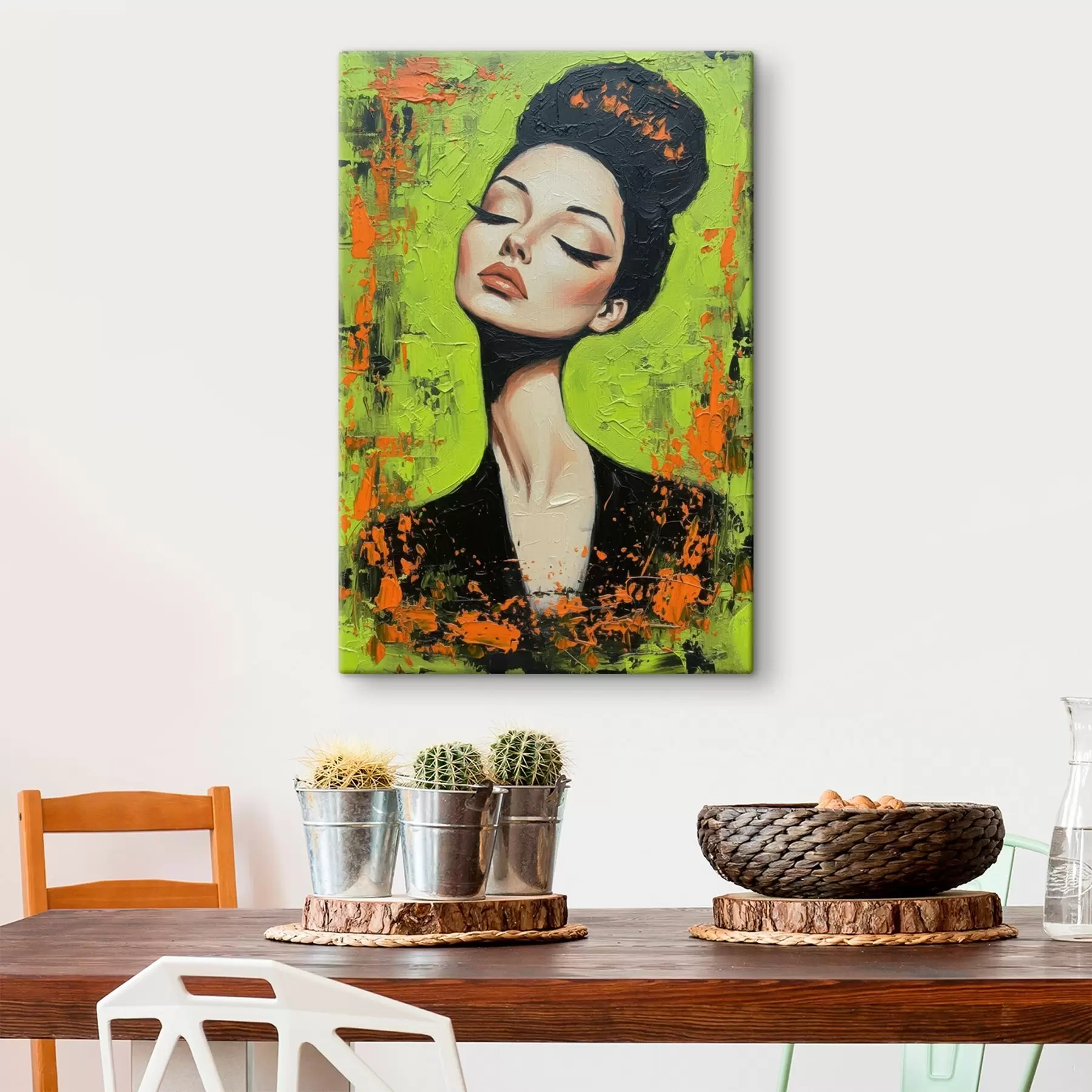  Schilderijen Portret van een meisje s46860