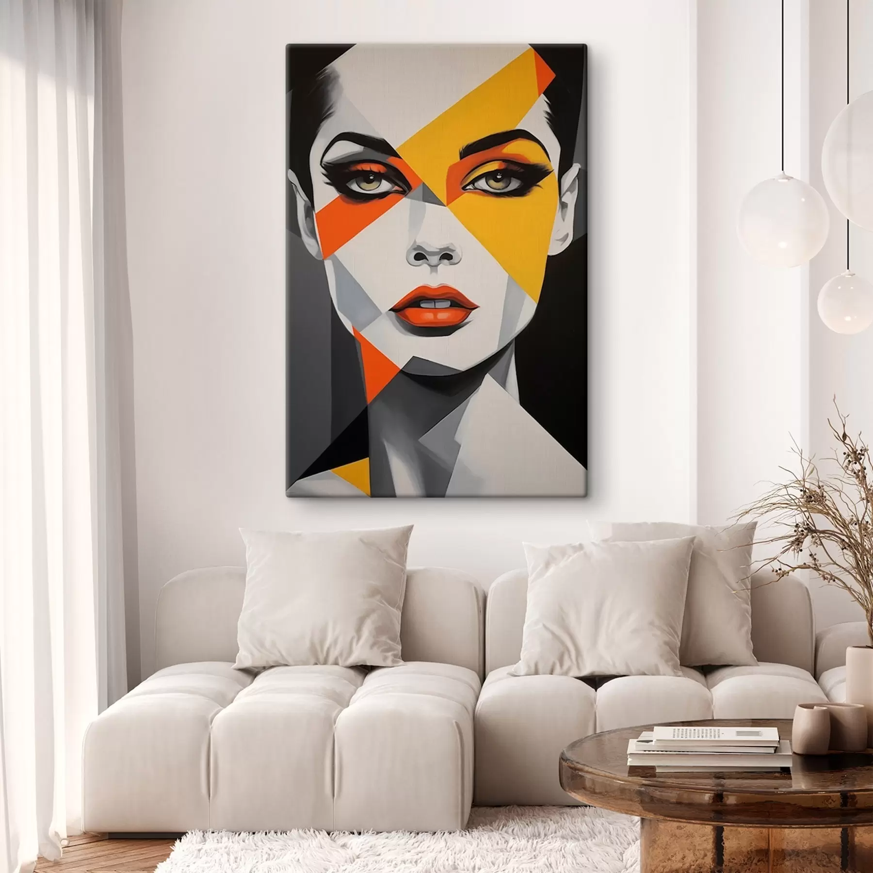  Schilderijen Abstract portret s46865