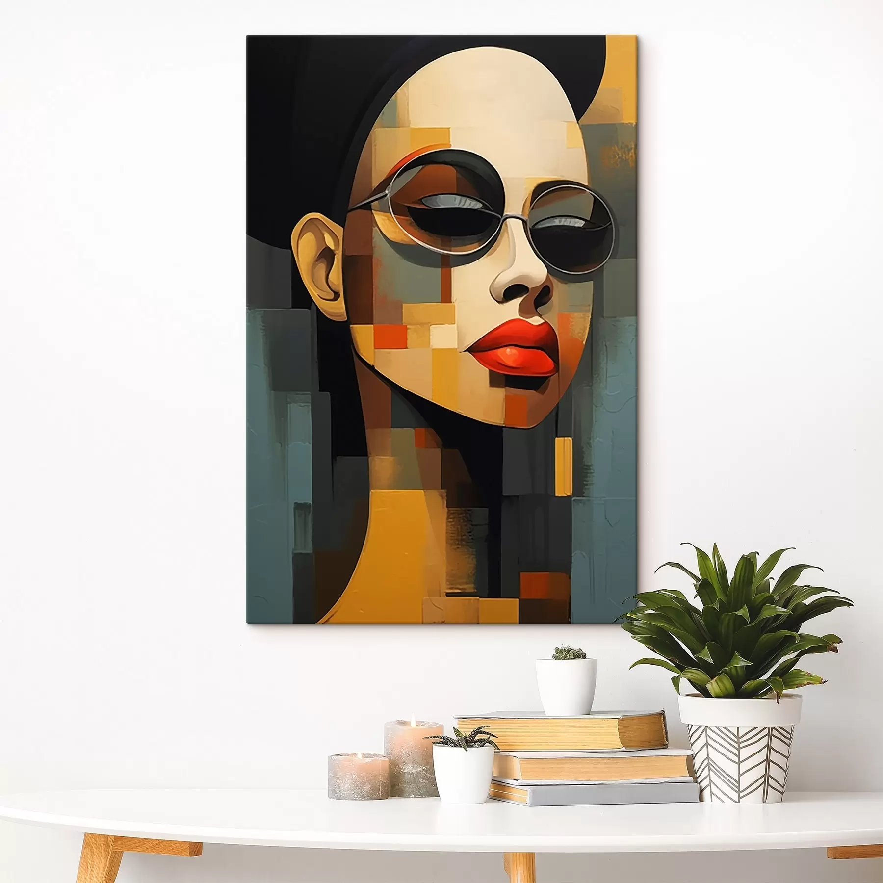  Schilderijen Abstract portret s46868