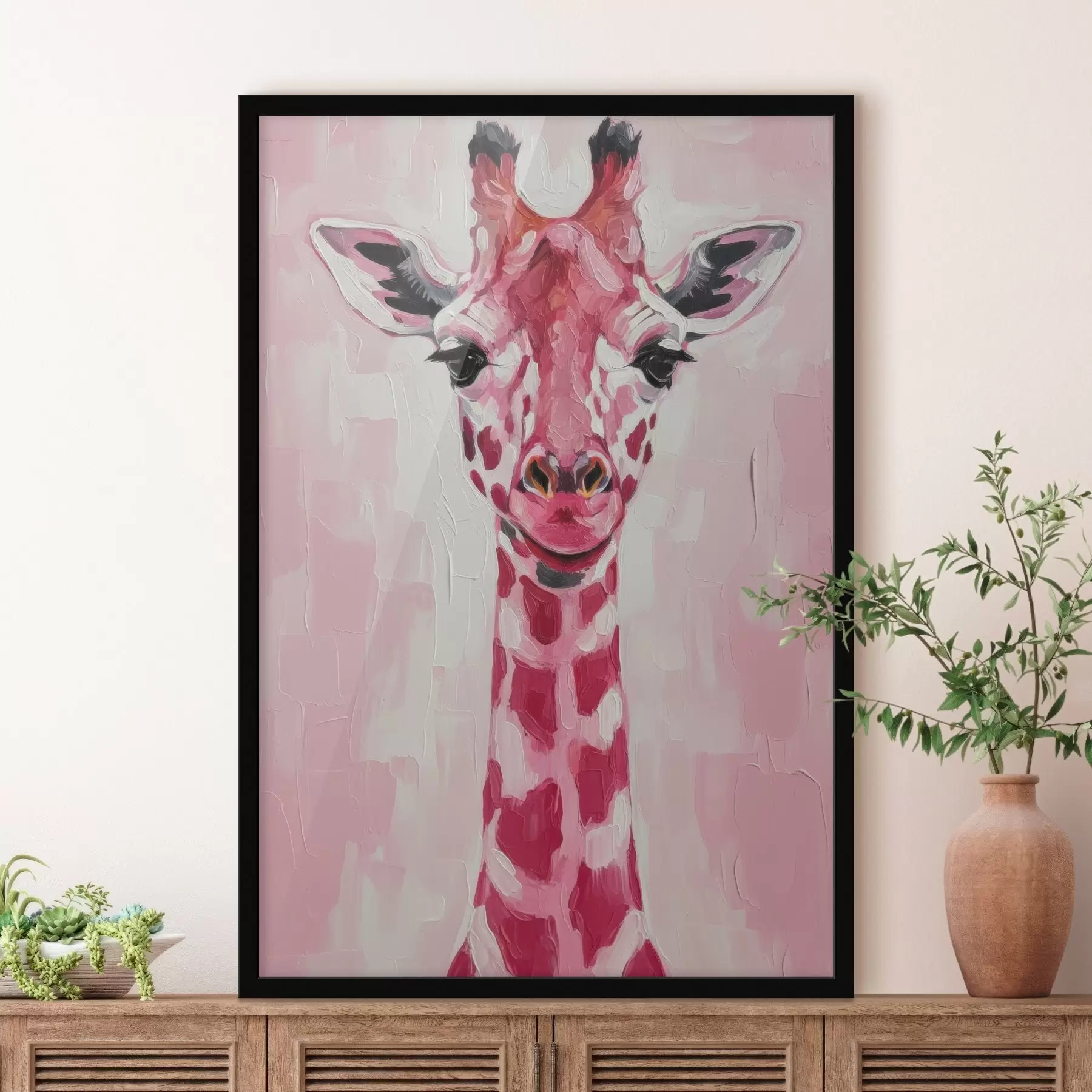 Fotobehang Giraffe f46853