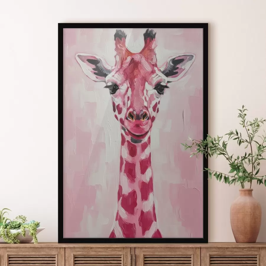 Fotobehang Giraffe f46853