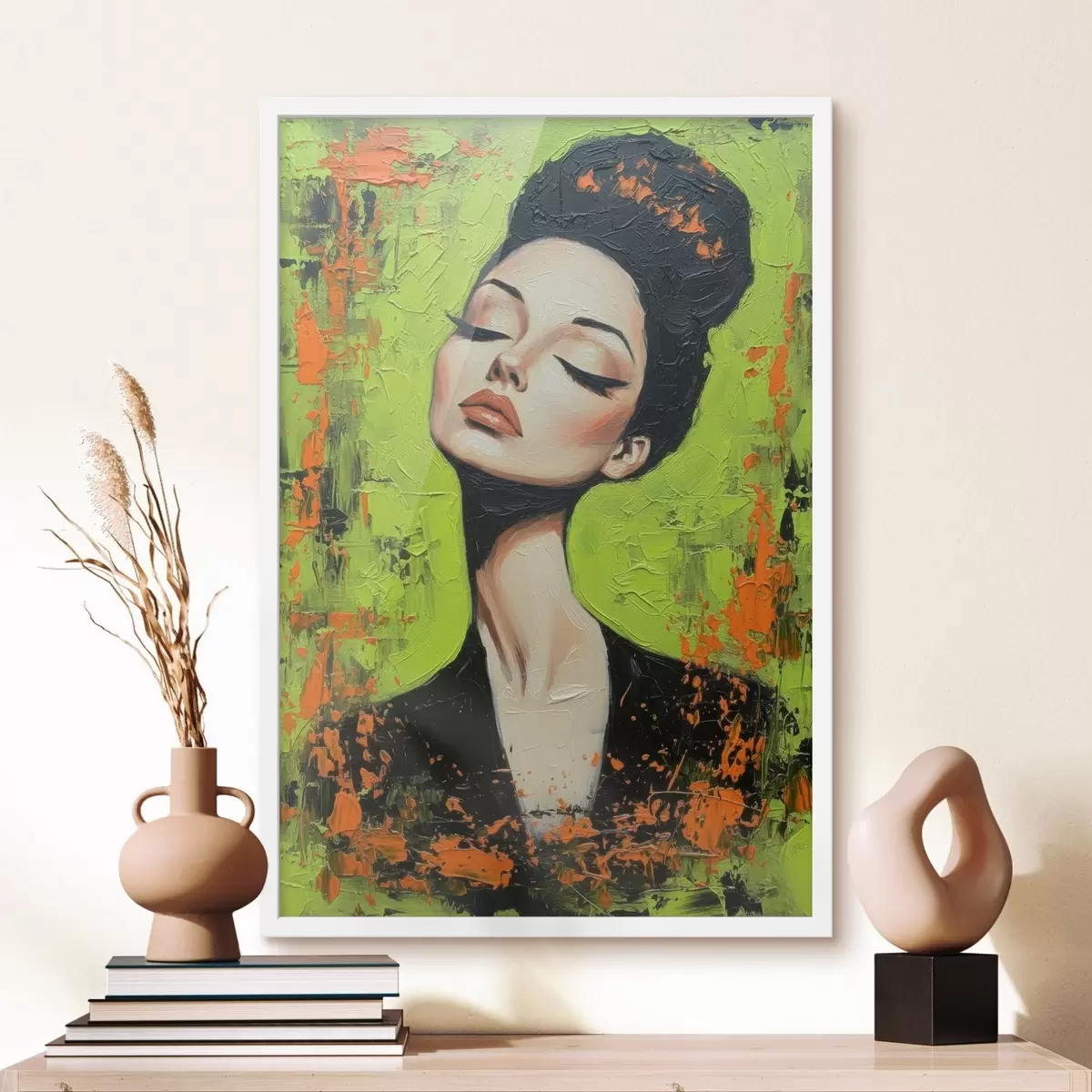 Poster Portret van een meisje f46860