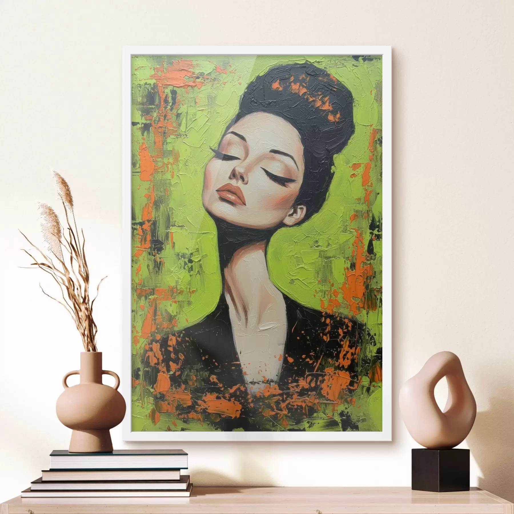 Fotobehang Portret van een meisje f46860