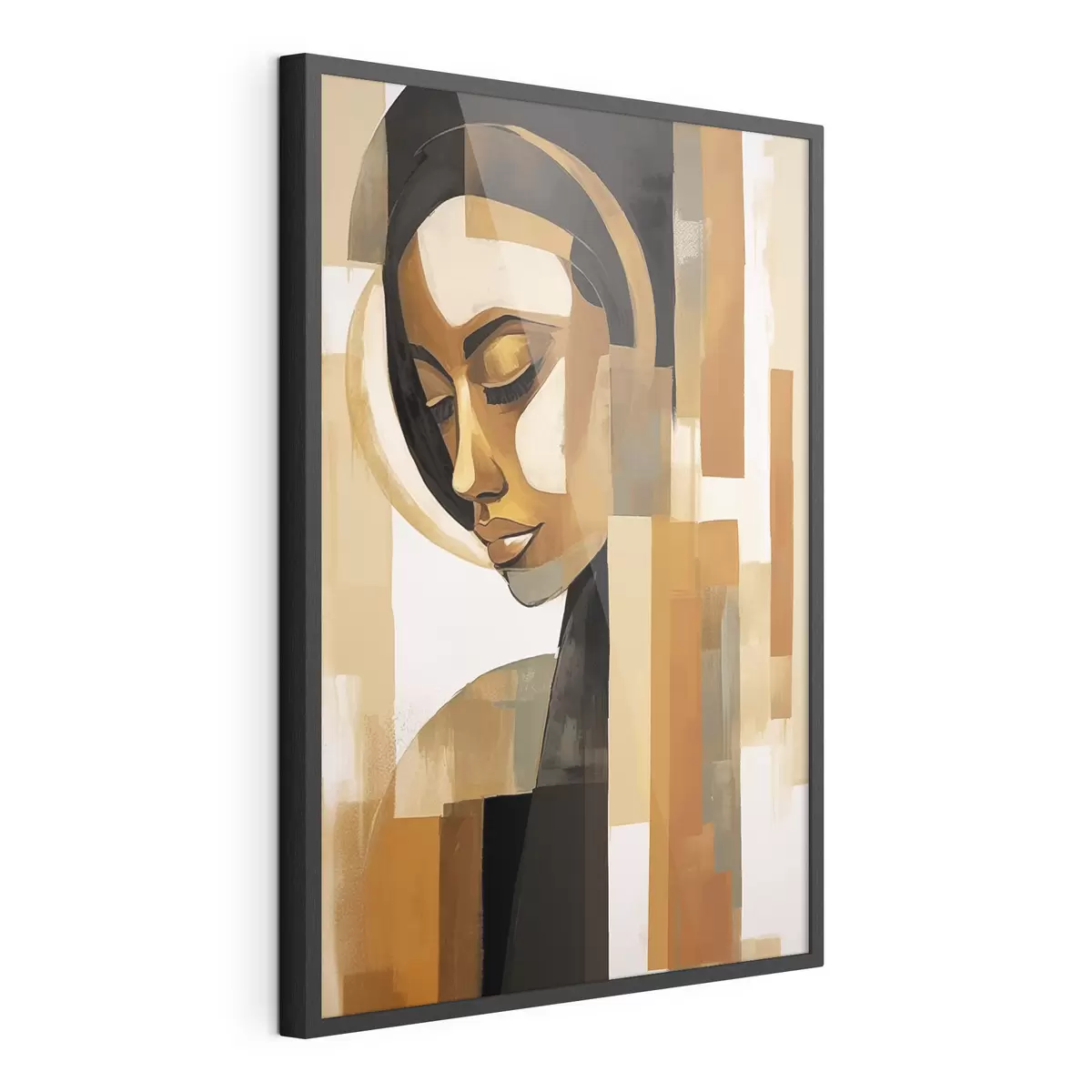 Poster Abstract portret f46867