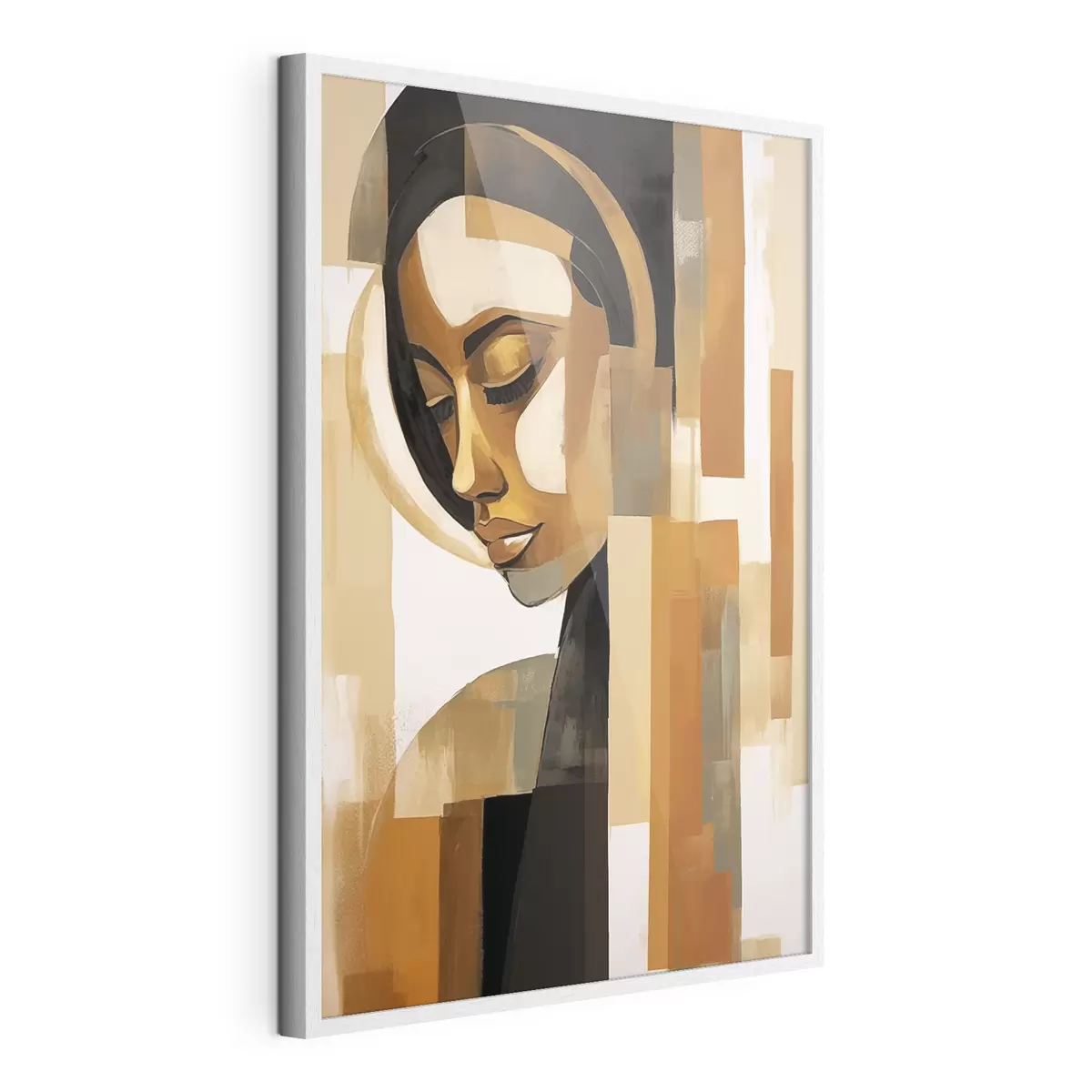 Poster Abstract portret f46867