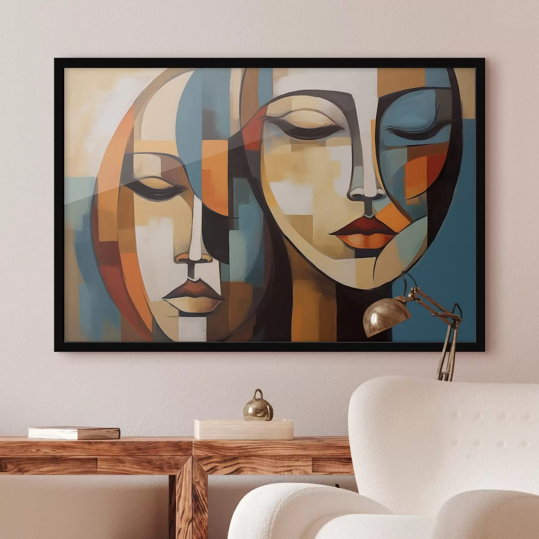 Fotobehang Abstract portret f46869