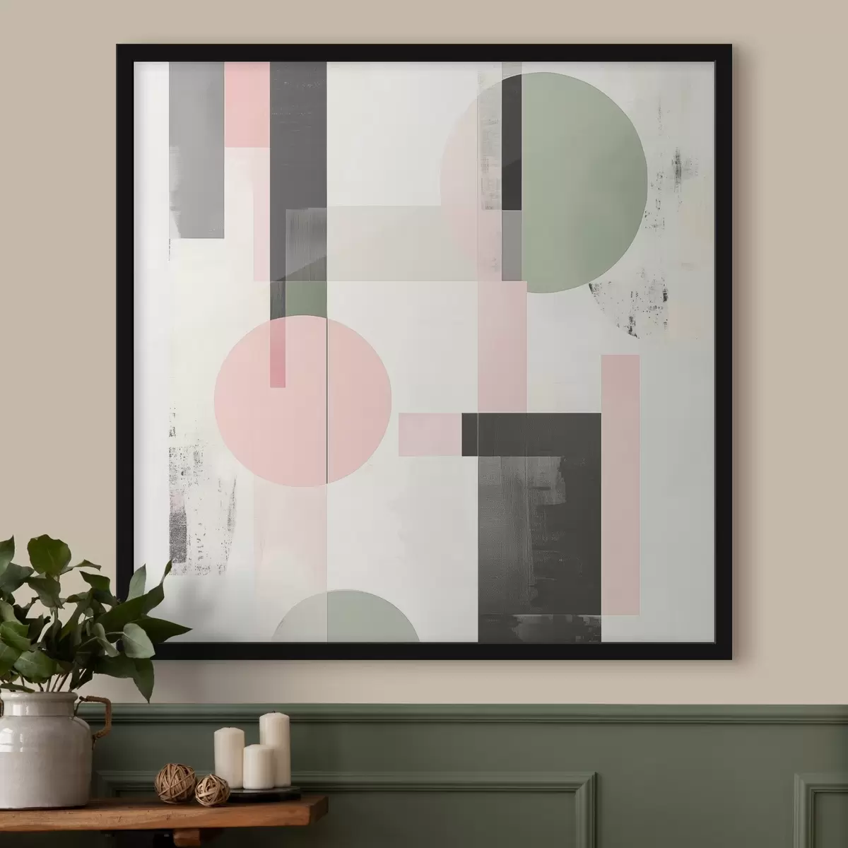 Poster Geometrische abstractie f46902