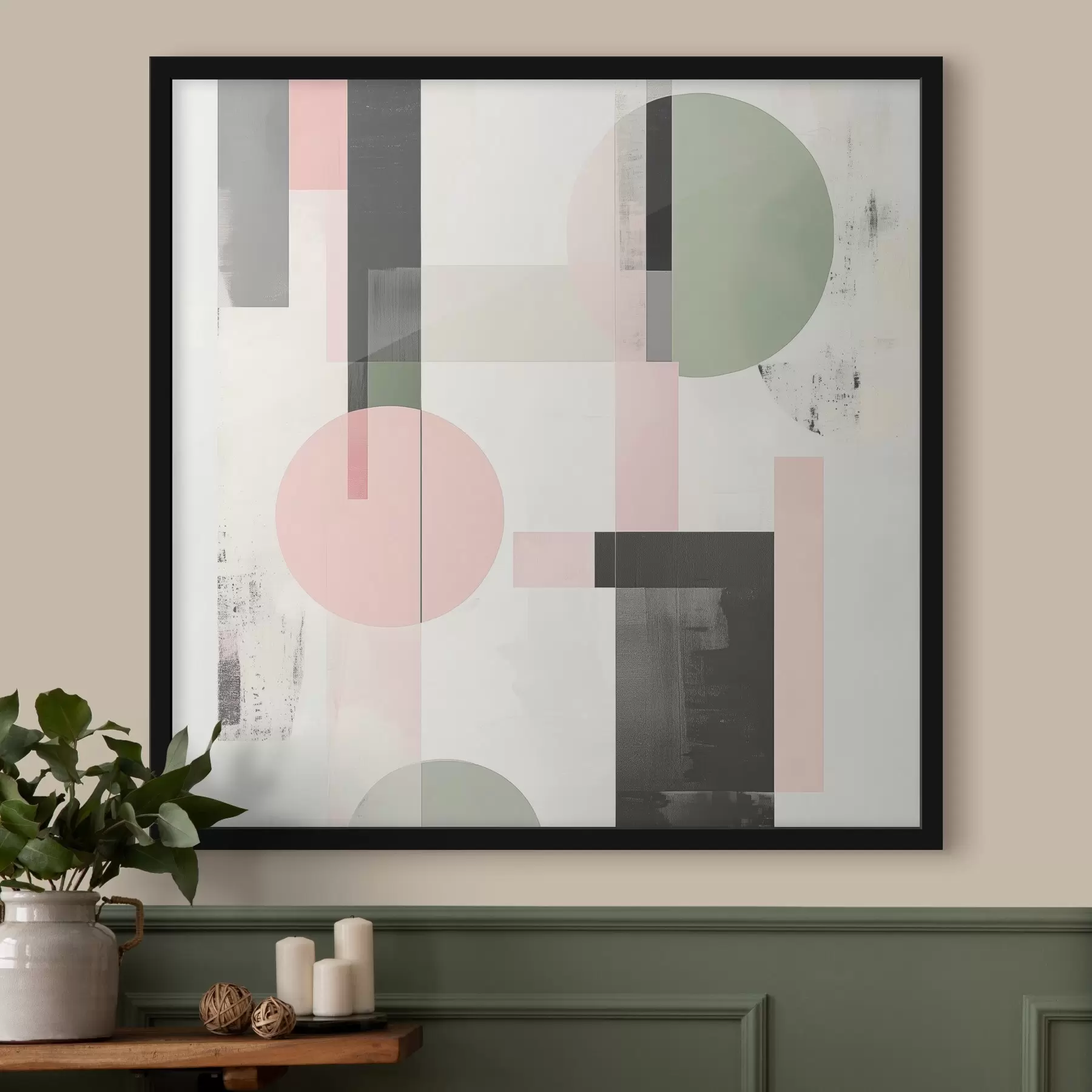 Fotobehang Geometrische abstractie f46902