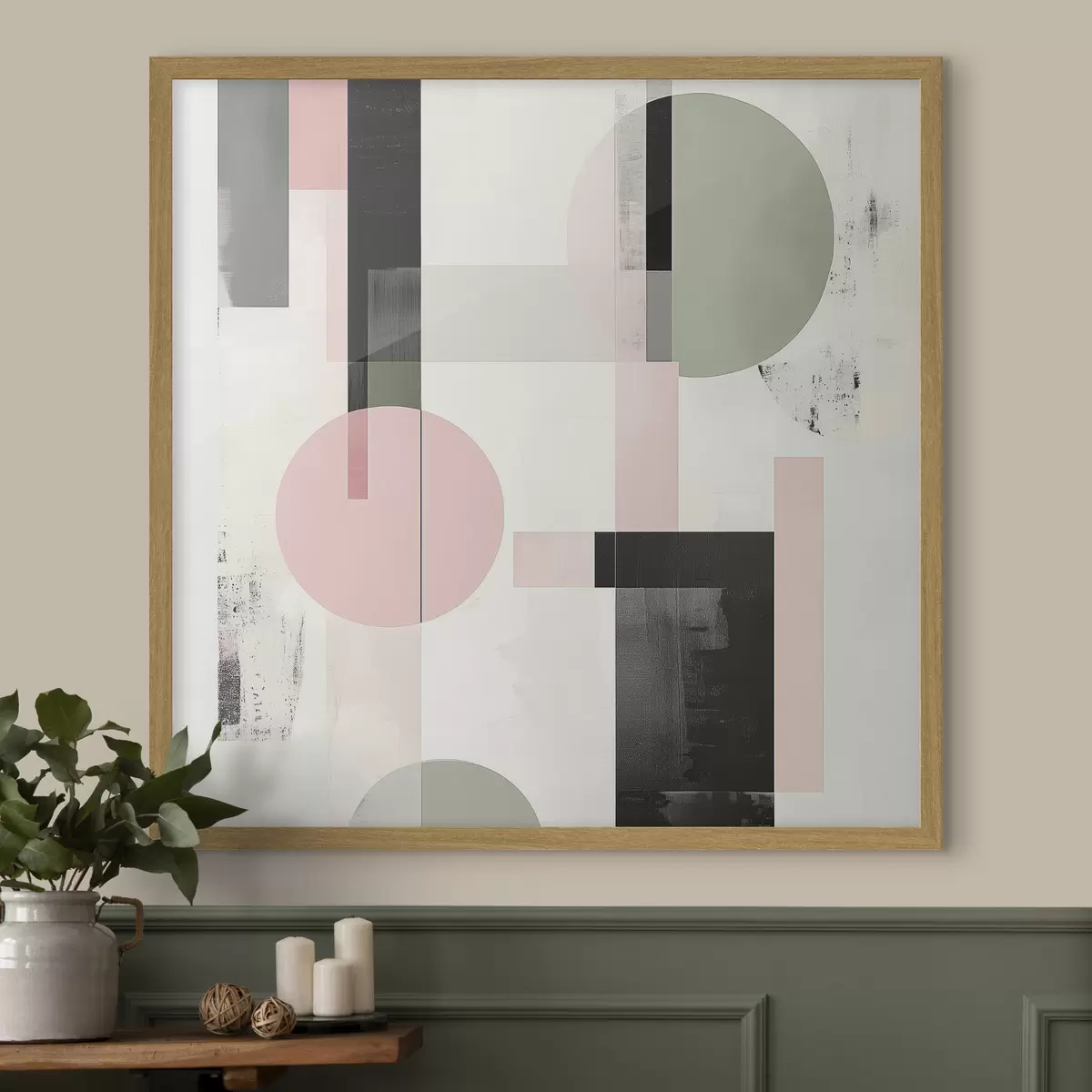 Poster Geometrische abstractie f46902