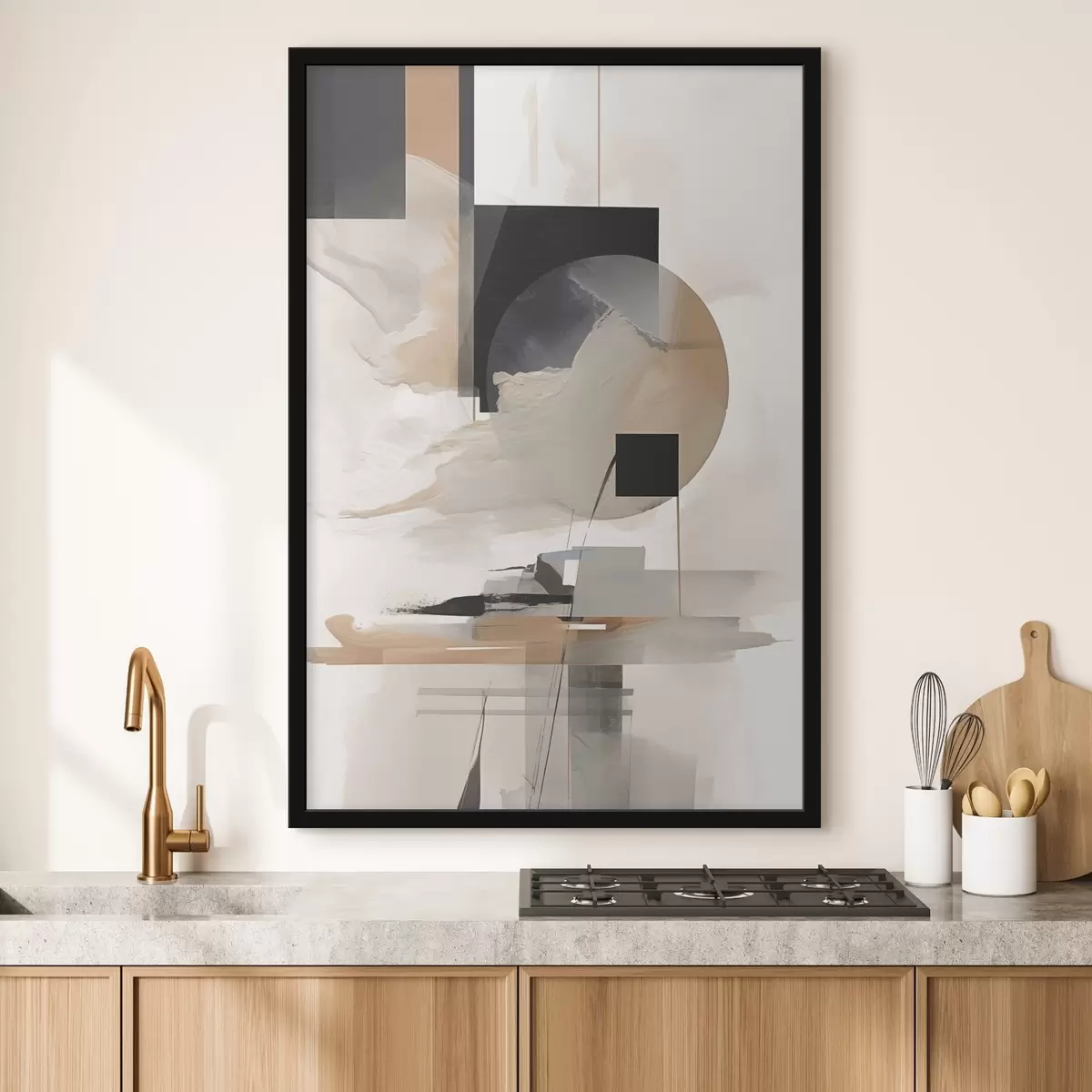 Poster Hedendaagse abstractie f46909