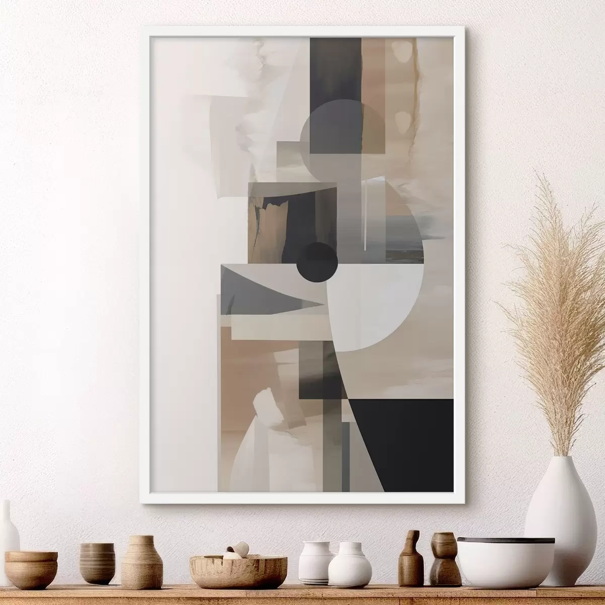 Poster Hedendaagse abstractie f46910