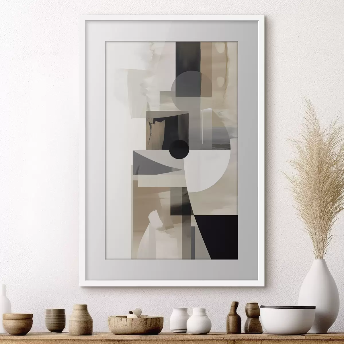 Poster Hedendaagse abstractie f46910