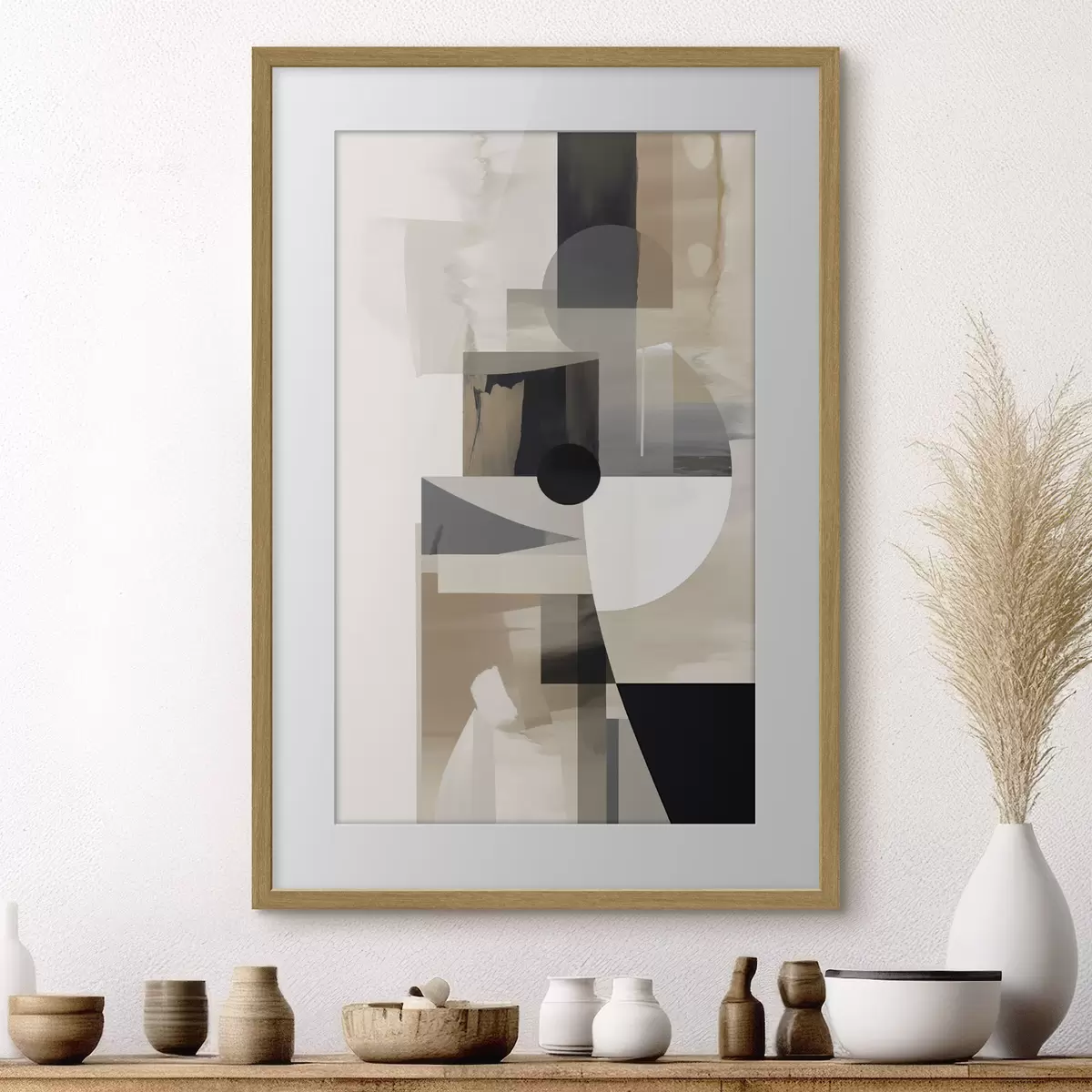 Poster Hedendaagse abstractie f46910
