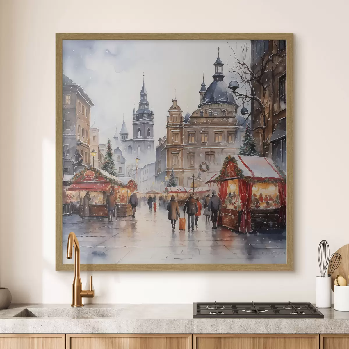 Poster Winter Praag f46968