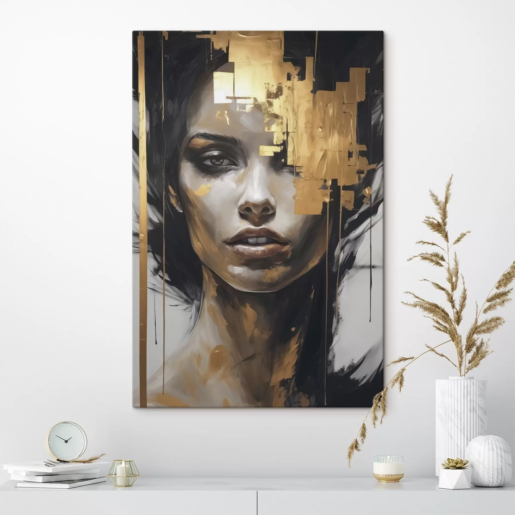  Schilderijen Abstract portret s46920