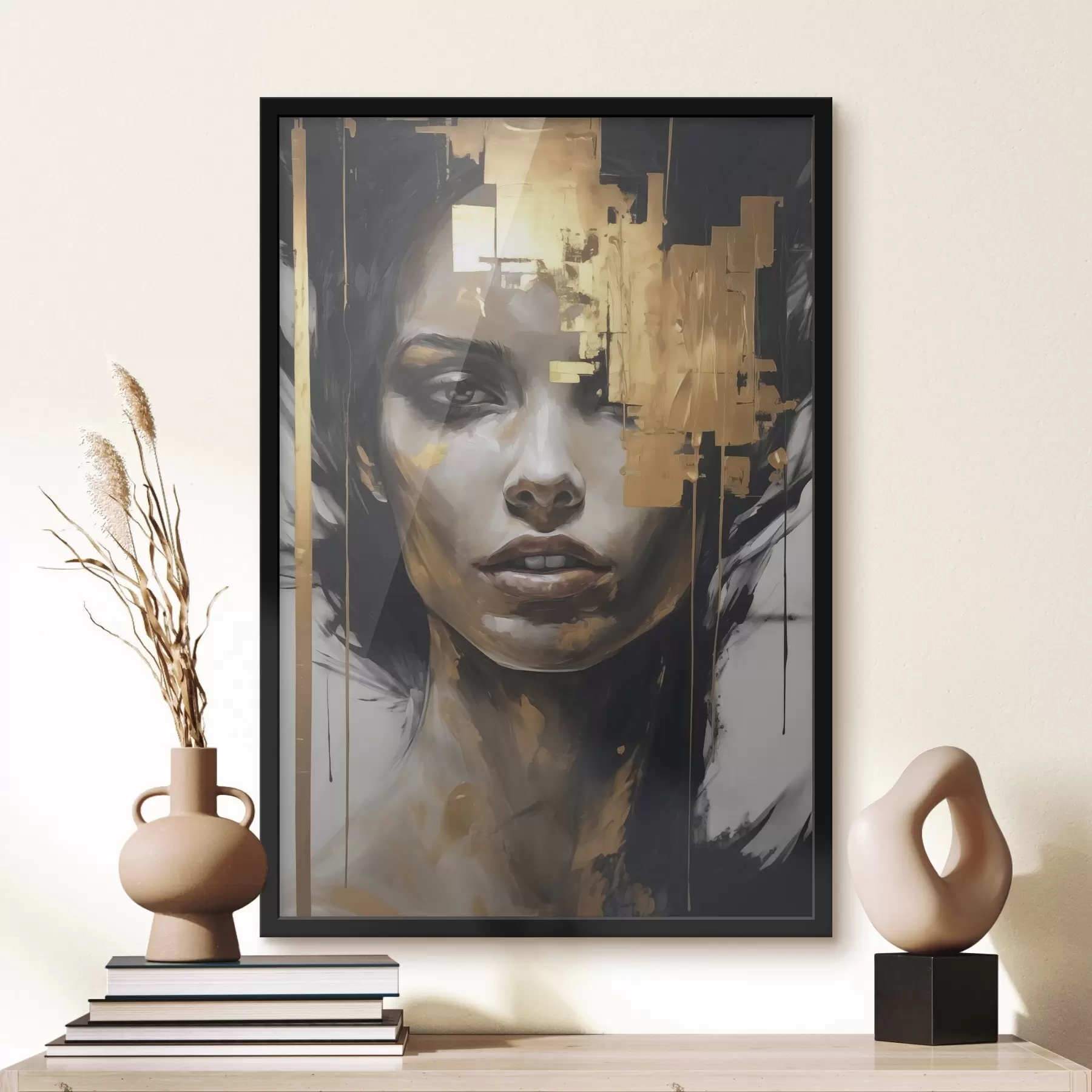 Fotobehang Abstract portret f46920
