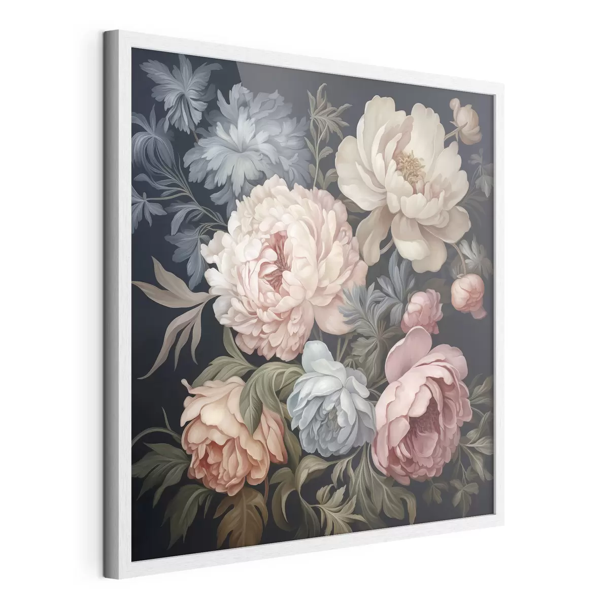 Poster Decoratieve bloemen f46913